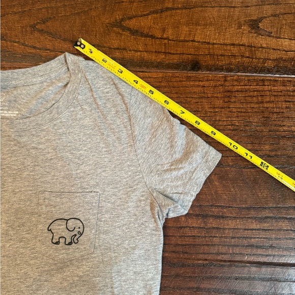 Ivory Ella Soccer Shirt, Medium Short Sleeve Shirt, Elephant Playing Soccer - Picture 13 of 13